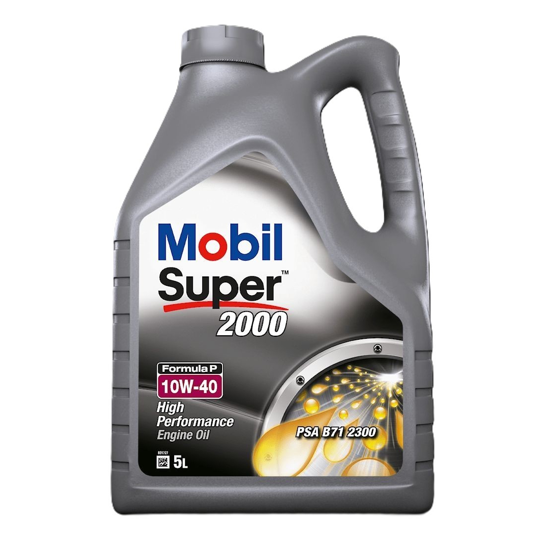 Óleo de motor de alta performance Mobil Super 2000 Formula P 10W40